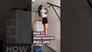 Band Assisted pull up [upl. by Ardnovahs609]