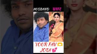 SOUTH COMEDIAN ACTORS REAL LIFE WIFE viralvideo trendingshorts bollywood love song trending [upl. by Ikkiv687]