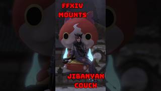 FFXIV Mounts Jibanyan Couch [upl. by Suellen439]