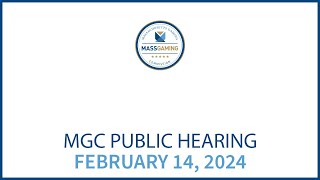 MGC Adjudicatory Hearing – February 14 2023 [upl. by Walcott]