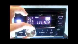 JVC KD HDR81BT Stereo Review And Demo [upl. by Bonnie]