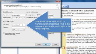 Outlook 2003 IMAP Configuration [upl. by Nosliw847]