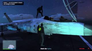 GTA Online Trolling Stealing Hydra in MidAir [upl. by Nelleyram]