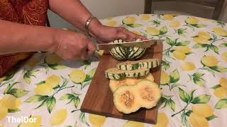 Baked Delicata Squash  Theldor Recipes [upl. by Poppy505]