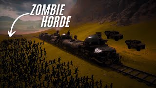 Fighting Post Apocalyptic ZOMBIES in WW1 With an Armored Train  ROTTING RAILWAY [upl. by Gustin742]