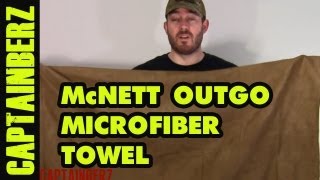 McNett Outgo Microfiber Towel Military Style [upl. by Yrtua]