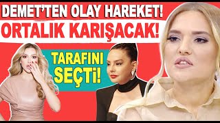 Olay hareket Demet Akalın Hadise Ebru Gündeş ikilisinden tarafını seçti [upl. by Oznofla962]