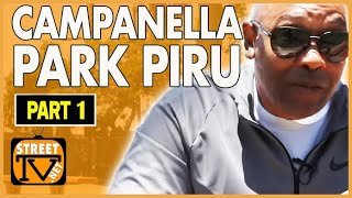 Campanella Park Piru on growing up at Warrick Terrace apartments during the 1980s in Compton pt1 [upl. by Annasus]