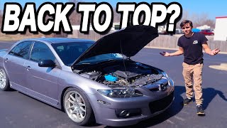 CorkSport Top Mount Intercooler Install [upl. by Idonah]