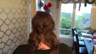 Updo for fine hair with a little trick [upl. by Thema]