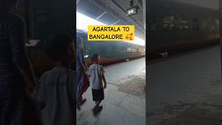 railway railwaystation track peoples trendingshortsagartala bangalore shotrsvlogs [upl. by Islean]