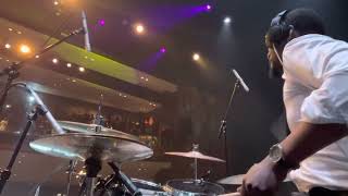 Deborah lukalu Tenda live Maajabu in Dallas drums cover by Christian Skybatt [upl. by Berl]