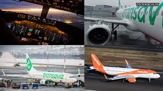 TRANSAVIA REGIONAL AND DOMESTIC FLIGHTS  ORLY INTL AIRPORT [upl. by Ainatit]