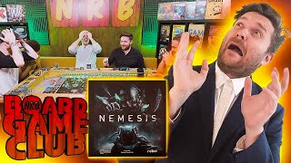 Lets Play NEMESIS  Part 1  Board Game Club [upl. by Lory269]