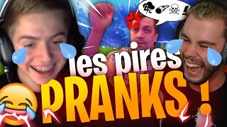 LES PIRES PRANKS DE LEBOUSEUH THEKAIRI78 ET MICHOU  sur Fortnite Battle Royale [upl. by Castara]