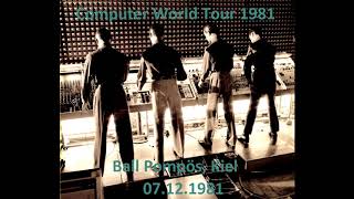 Kraftwerk  Live 07121981 at Ball Pompös Kiel Germany [upl. by Evyn]