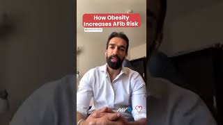 How Obesity Increases AFib Risk [upl. by Hoye603]