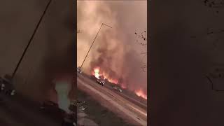 Wildfire in Córdoba Argentina [upl. by Kono]