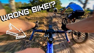 Bringing A GRAVEL BIKE To A MOUNTAINBIKE RACE  100km Veldslag om Norg [upl. by Ignatzia]