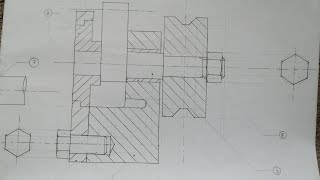 Engineering Drawing N3Assembly DrawingAssembly Drawing Part 2️⃣ [upl. by Waters]