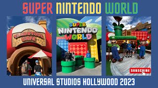 NINTENDO WORLD EARLY ACCESS  UNIVERSAL STUDIOS HOLLYWOOD 2023 [upl. by Ahsenac626]