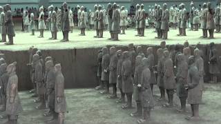 The terracotta army  L’armée de terre cuite Xian  Shaanxi  China [upl. by Rufe]