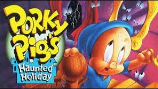 Porky Pigs Haunted Holiday  Unexpected Classic  Part 1  Intoxigaming [upl. by Kcub29]