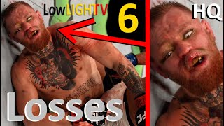 Conor McGregor COMPLETE LOSSES 😱 ALL 6 NOTORIOUS ММА DEFEATS [upl. by Ttocs]