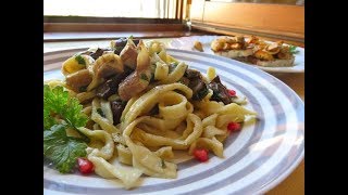 Tagliatelle ai porcini [upl. by Acirem]