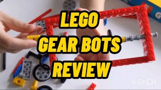 LEGO Gear Bots Review [upl. by Wittenburg]