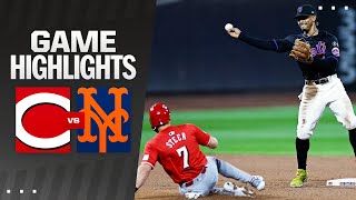 Reds vs Mets Game Highlights 9624  MLB Highlights [upl. by Iphigenia184]