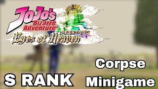 JJBA Eyes of Heaven Story Mode  Corpse Minigame S Rank [upl. by Silda82]