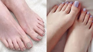 Very soothing and smooth toe nail color pedicure nail design idea collection for sophisticated looks [upl. by Pich]