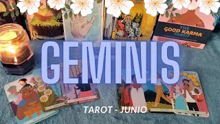 TAROT GÉMINIS  JUNIO 2024 ✨ [upl. by Belldame]