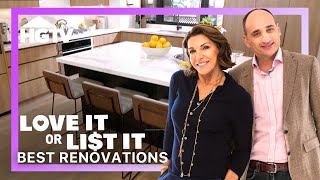 The Most Shocking Renovation Reveals  Love It or List It  HGTV [upl. by Ppilihp]