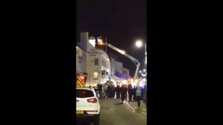 Fire at the Magpie in Whitby [upl. by Cynarra]