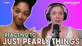 Reacting To Just Pearly Things  Unapologetic LIVE [upl. by Ortensia122]