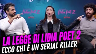 Lidia Poët 2 intervista a Matilda De Angelis quotEduardo Scarpetta ha la faccia da serial killerquot [upl. by Hamfurd]