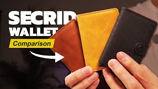 Ultimate Secrid Wallet Comparison Video  Full Guide [upl. by Darci386]