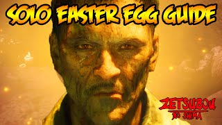 BLACK OPS 3 ZOMBIES quotZETSUBOU NO SHIMAquot SOLO EASTER EGG TUTORIAL GUIDE BO3 Zombies [upl. by Rosenbaum]