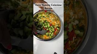 Easiest Way to make Coleslaw with only 8 Ingredients at Home [upl. by Thier]