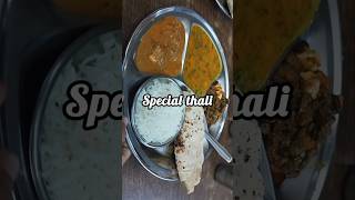 Exam wali Special Thali😋  Dehradun Day 2  Jugnu Restaurantshorts youtubeshorts ashortaday [upl. by Qerat608]