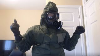 British Army NBCCBRN Suit Review [upl. by Eisteb]