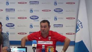 CF Fuenlabrada 2 UD Logroñés 1 Rueda de Prensa [upl. by Arleyne]