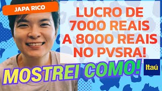 COMO FAZER DE 7000 a 8000 REAIS OPERANDO SWINGS NO ITUB4 B3 USANDOSE PVSRA NO GRÁFICO DIÁRIO [upl. by Brade]