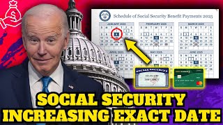 Exact DATE for Social Security INCREASE Revealed – Mark This DATE on Your Calendar [upl. by Aryan441]