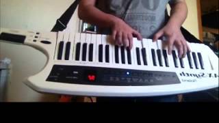 Roland AX Synth Keytar Shred Arpeggios from Hell  1 [upl. by Ailema]