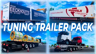 ETS2 MODS Trailer Pack Tuning Mods 1485 [upl. by Urbai943]