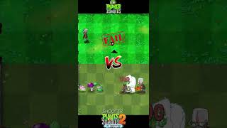 Pvz 2 Vs Pvz  Winter melon Fume Shroom Chomper Plant Team Vs Yeti zombie Team shorts [upl. by Iarahs]