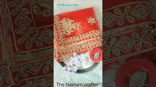 Very easy thali decoration ideas for Karva chauth viralshort trendingkarvachauth diy shortsfeed [upl. by Eilujna230]